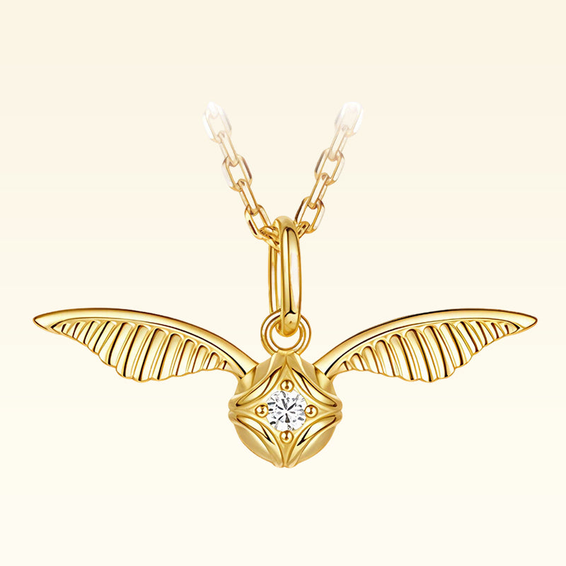 🔮Golden Snitch Halsband – Magisk Stil för Harry Potter-Fans ✨