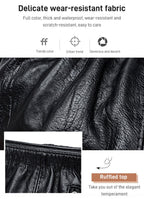 ⏳Tidsbegränsat erbjudande⏰ Plisserad läderväska – Mjukt material, justerbar axelrem och chic casual stil ✨