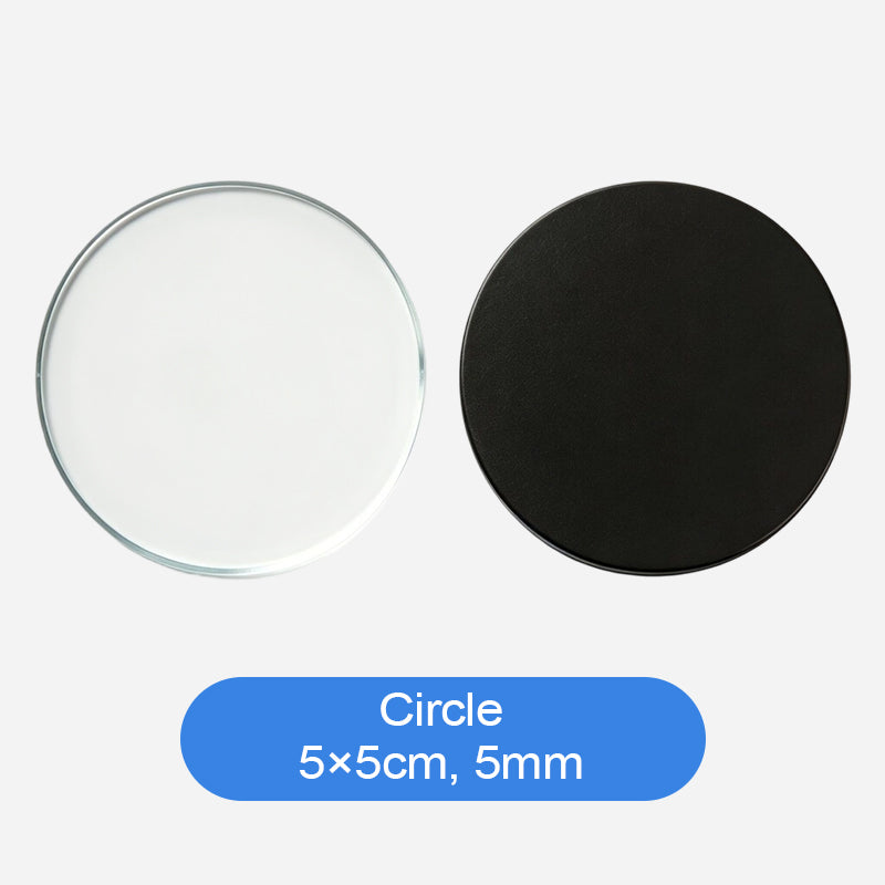 🧲 DIY-kit för kylskåpsmagneter i klar akryl: Skapa egna magneter med foton och konst! ✨