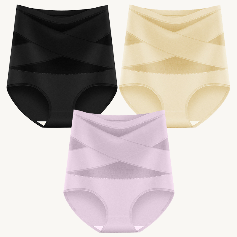 🎁köp 1 få 3✨Superhögmidjade formande trosor för kvinnor