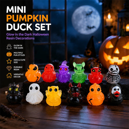 🎃🐤 Mini-ankor i harts till Halloween – 12 läskiga motiv