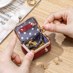 Mini smyckeskrin i äkta läder