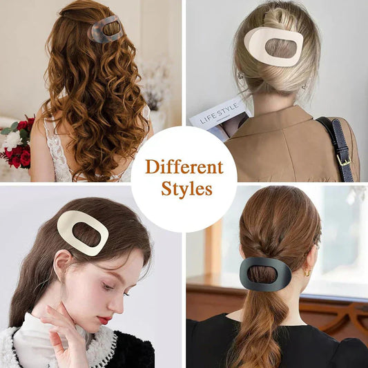 ⏳Köp mer, spara mer✨ Oval hårklämma set