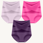 🎁köp 1 få 3✨Superhögmidjade formande trosor för kvinnor