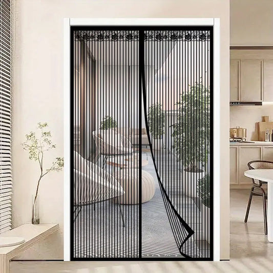 🦟 Håll skadedjur borta – installeras på 2 minuter! Dörrgardinen av magnetiskt nät! 🚪✨