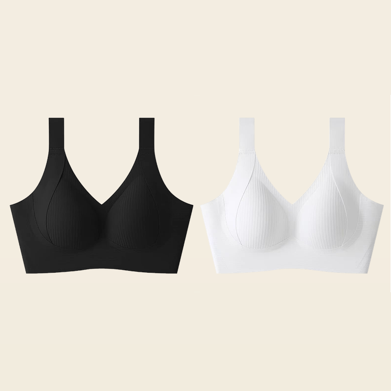 🎁köp 1, få 2 paket🔥Superstödjande BH | Push-up-BH utan bygel👍Inga hängande bröst längre