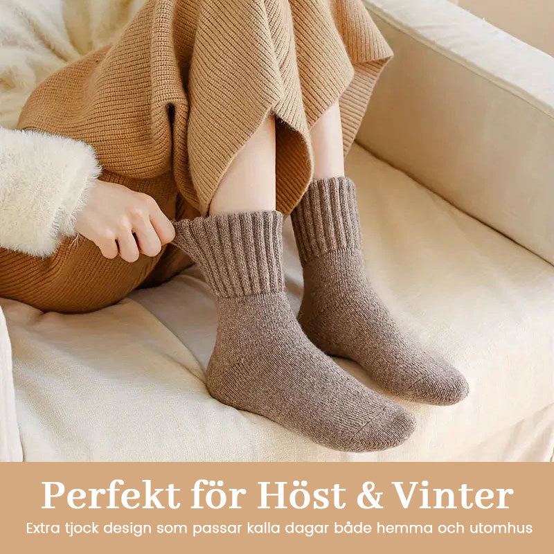 🌟Köp 1 få 4 gratis🧦 Värmande Ullstrumpor i Mellanhöjd