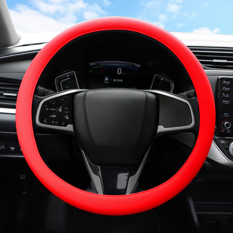 🚗Rattöverdrag i silikon — halkfritt grepp, komfort och stil året runt