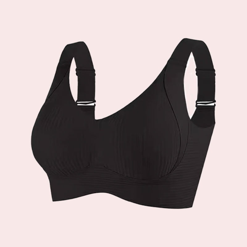 🎁 Helt ny uppgradering: Köp 1 och få 3 set gratis 🔥 Trådlös push-up-bh med superstöd 👍  Säg adjö till hängande bröst