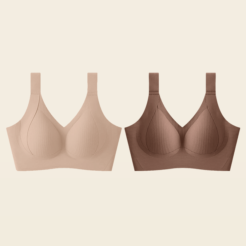 🎁köp 1, få 2 paket🔥Superstödjande BH | Push-up-BH utan bygel👍Inga hängande bröst längre