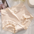 💖Storlek: 40-100 kg✨🎁Köp 1 få 2 (3-pack) 🎁Premium satin antibakteriell Ice Silk fuktabsorberande trosor