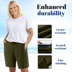 ⌛Denna veckas specialerbjudande🧊Håller dig sval hela sommaren❄️🩳Snabbtorkande stretchshorts tillverkade av issilk