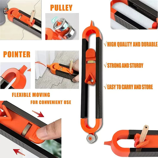 🔧📐 Copy Any Shape Instantly — Contour Gauge Tracing Tool