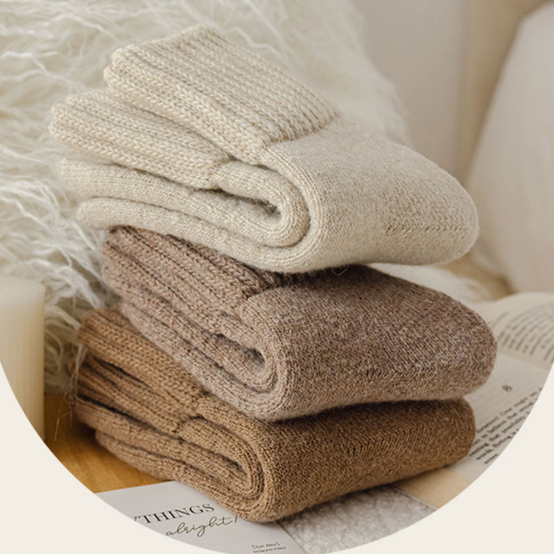 🌟Köp 1 få 4 gratis🧦 Värmande Ullstrumpor i Mellanhöjd