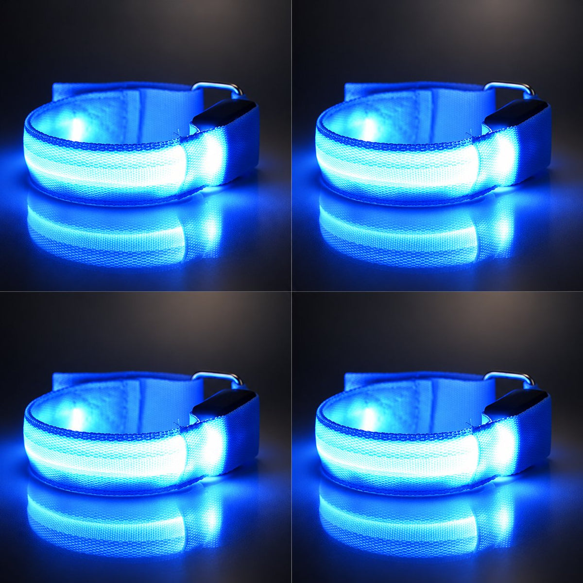 🐎 Glow Stride-benband — LED-belysning för hästens ben