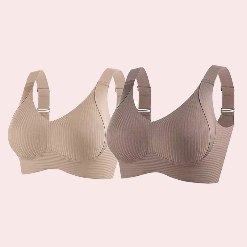 🎁köp 1, få 2 paket🔥Superstödjande BH | Push-up-BH utan bygel👍Inga hängande bröst längre