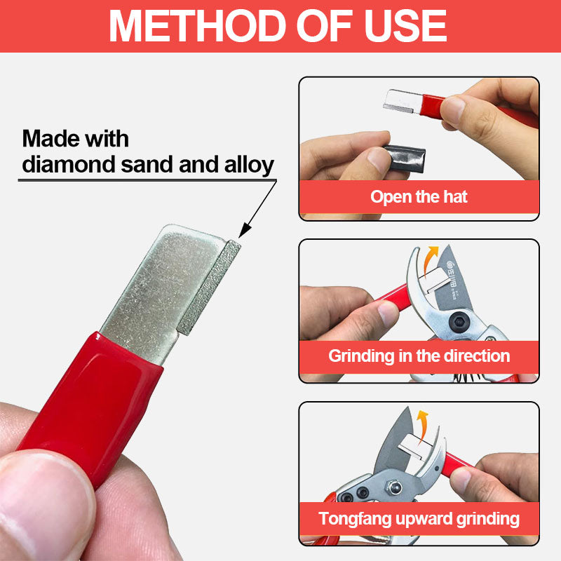 Återställ slöa, tråkiga blad till rakbladsskarp perfektion på några sekunder! 🔪🔥⚡