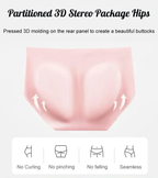 💖Storlek: 40-100 kg✨🎁Köp 1 få 2 (3-pack) 🎁Premium satin antibakteriell Ice Silk fuktabsorberande trosor