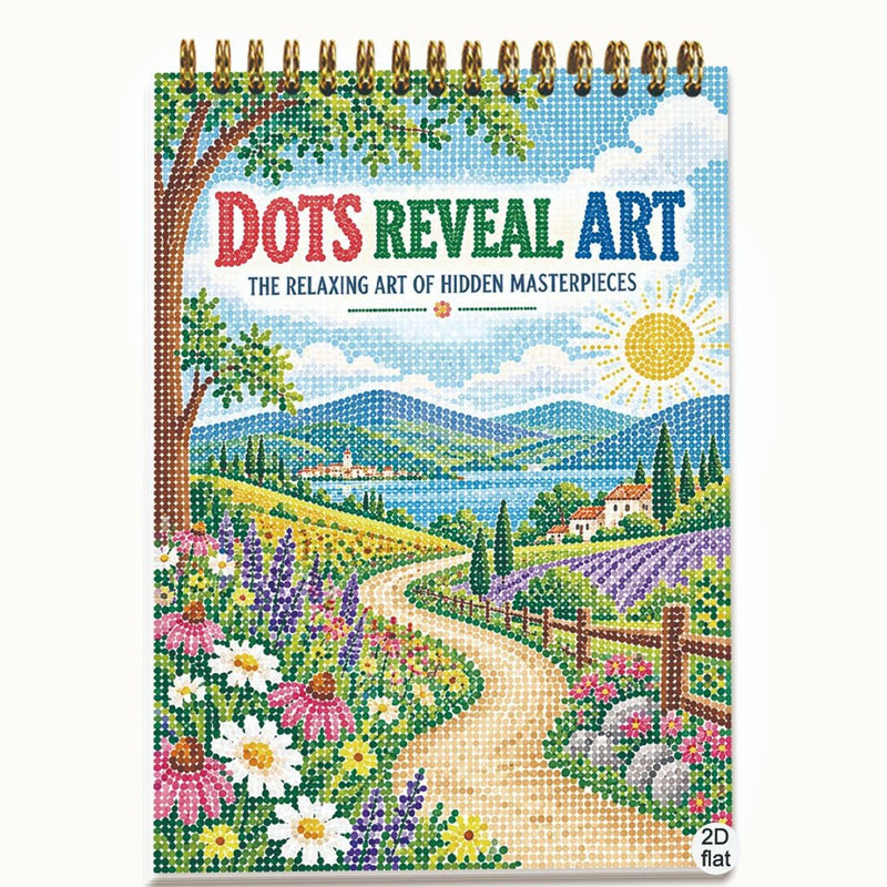 🎨Letter Dot Art Coloring Book — 30 Hidden Pictures, No Drawing Skills Needed, Screen-Free Relaxation