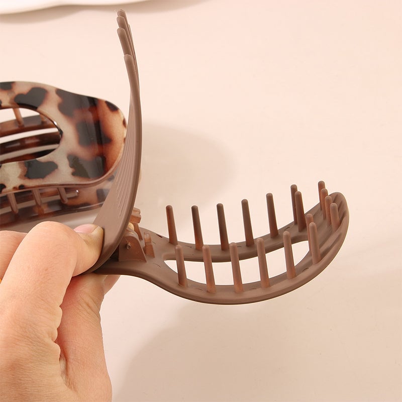 ⏳Köp mer, spara mer✨ Oval hårklämma set