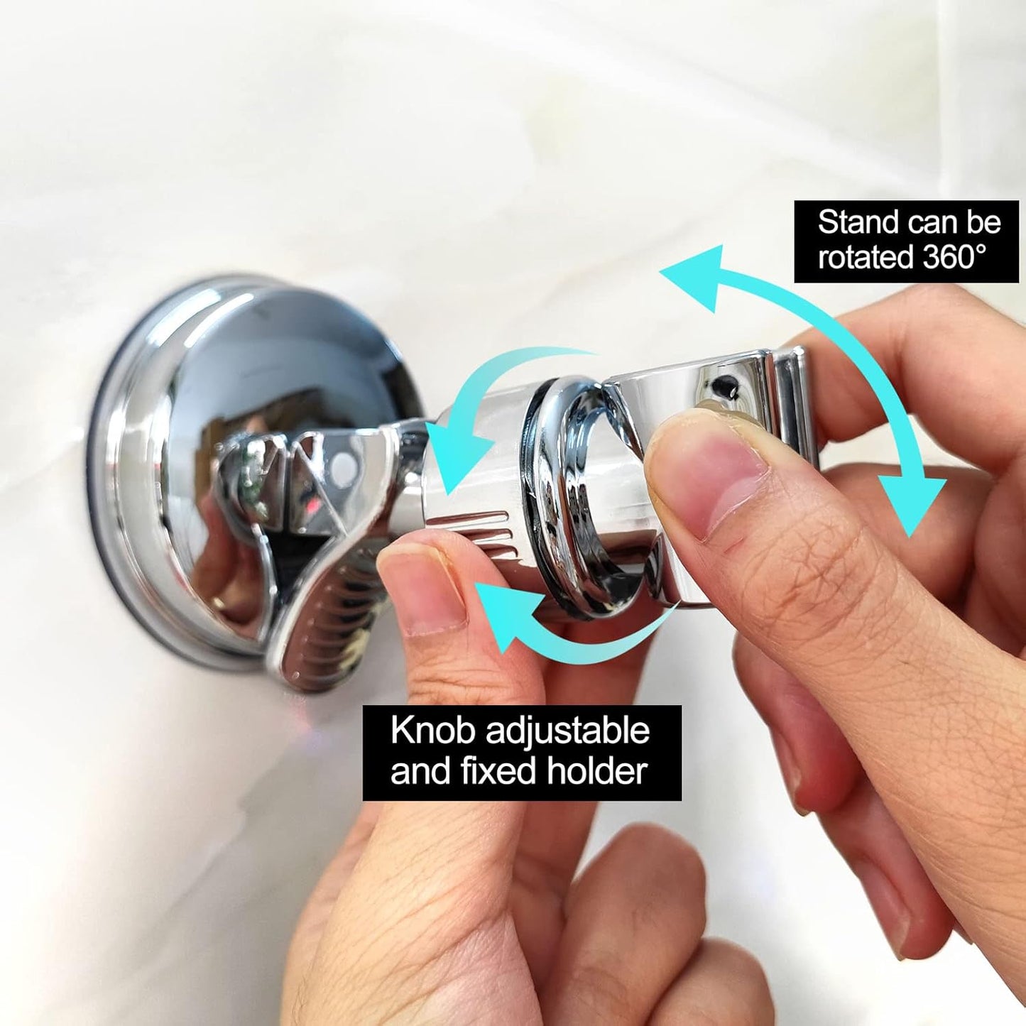 Placera ditt duschhuvud precis där du vill ha det – utan att behöva borra! 🚿✨