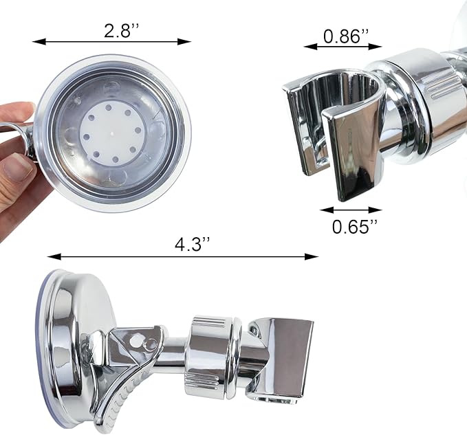 Placera ditt duschhuvud precis där du vill ha det – utan att behöva borra! 🚿✨