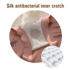 💖Storlek: 40-100 kg✨🎁Köp 1 få 2 (3-pack) 🎁Premium satin antibakteriell Ice Silk fuktabsorberande trosor