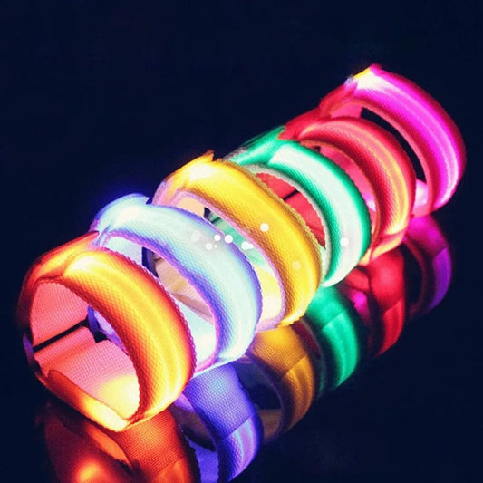 🐎 Glow Stride-benband — LED-belysning för hästens ben
