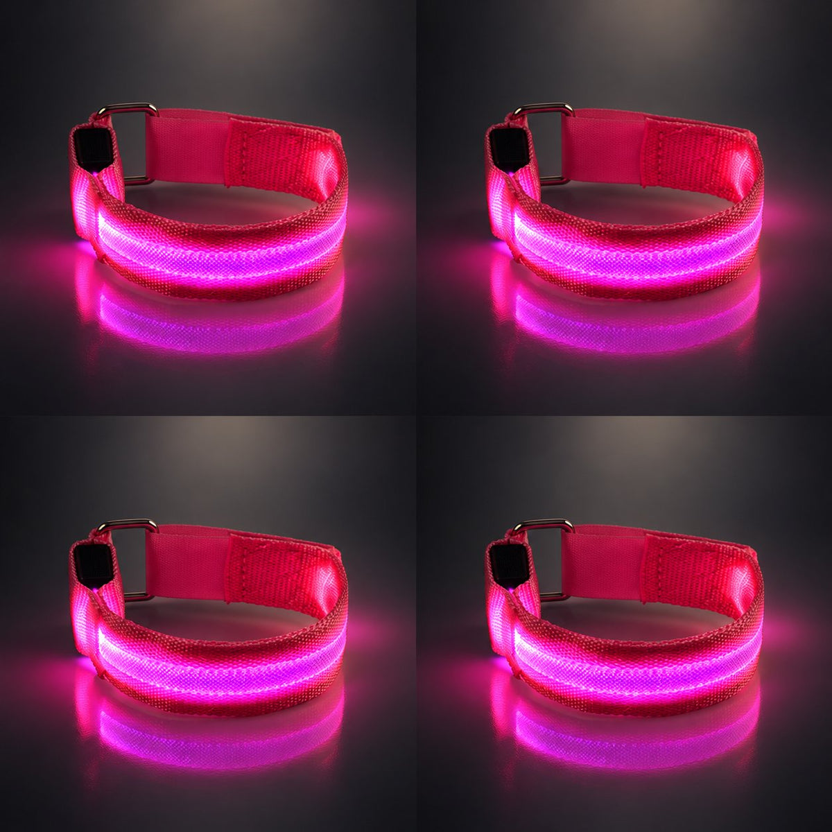 🐎 Glow Stride-benband — LED-belysning för hästens ben