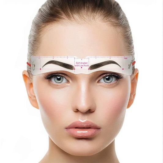 ✨💕 12 Shapes, One Perfect Brow — Eyebrow Stencil Kit