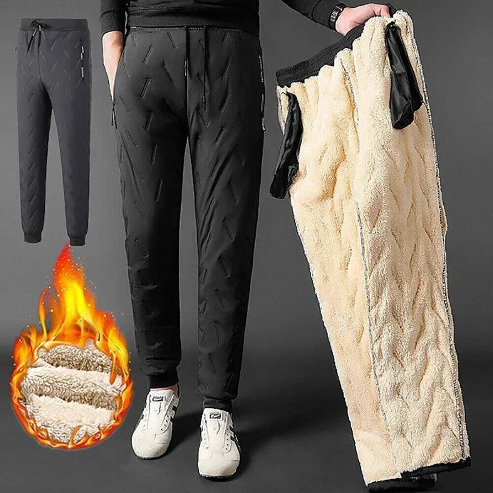 🧣💧 Vattentäta byxor med fleecefoder för både män och kvinnor