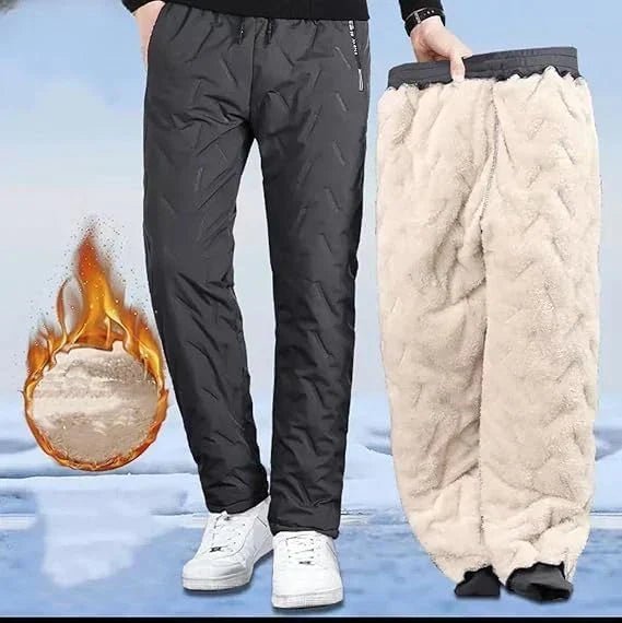 🧣💧 Vattentäta byxor med fleecefoder för både män och kvinnor
